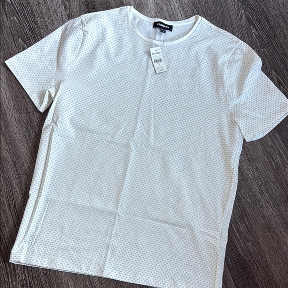Express Other - Express White Short Sleeve Tee